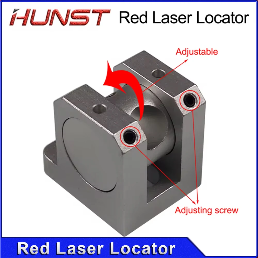 Hunst أجزاء وحدة تحديد مواقع الليزر الأحمر ، ألياف CO2 البصرية ، آلة وضع العلامات بالأشعة تحت البنفسجية ، قطر 12 ، حامل المصباح