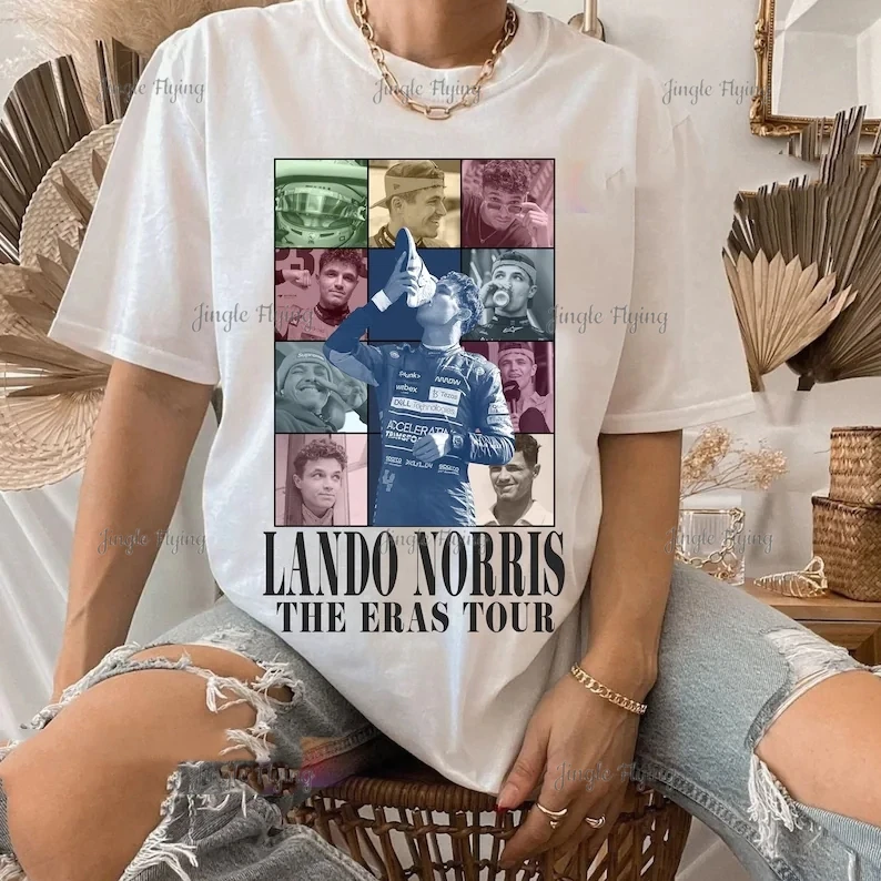 Vintage Lando Norris The Eras Tour Shirt Formula One Racing T-Shirt Sweatshirt