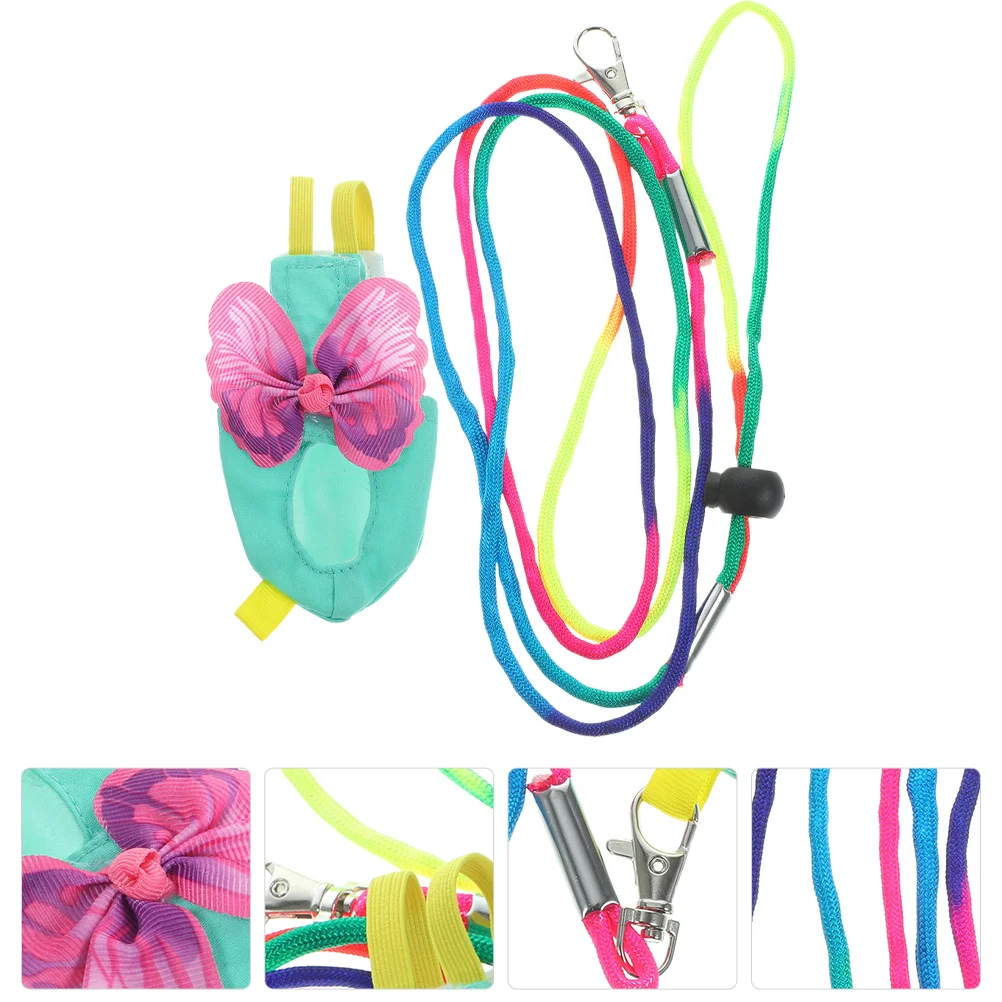 

1Set Parrot Flight Suit Bird Diapers Reusable Lightweight Breathable Washable Comfortable Diaper for Small Birds Parakeet