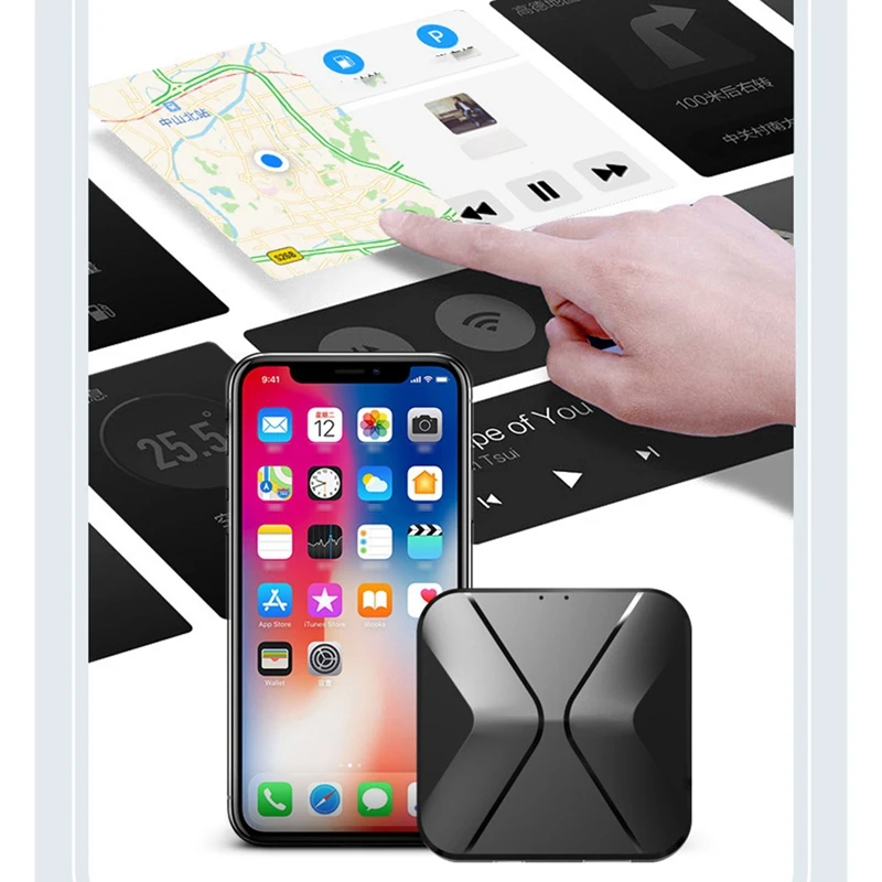

Проводной USB-адаптер Carplay для Apple Phone, установка экрана, зеркальная навигация, проигрыватель Smart Link Box