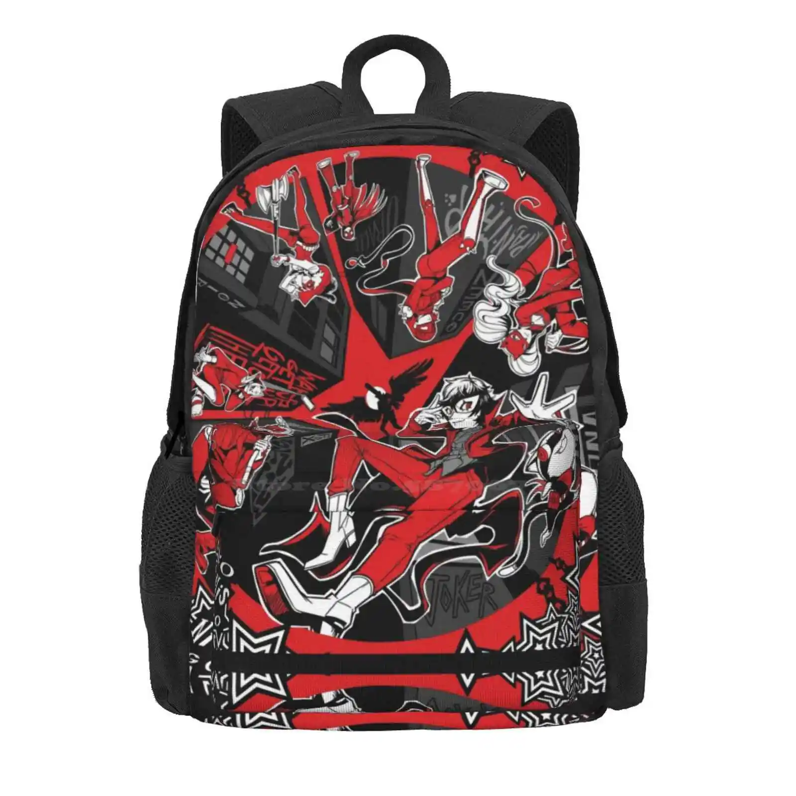 Take Your Heart - Persona 5 Hot Sale Schoolbag Backpack Fashion Bags Persona 4 Metaverse Shibuya Persona 5 Joker Panther Skull