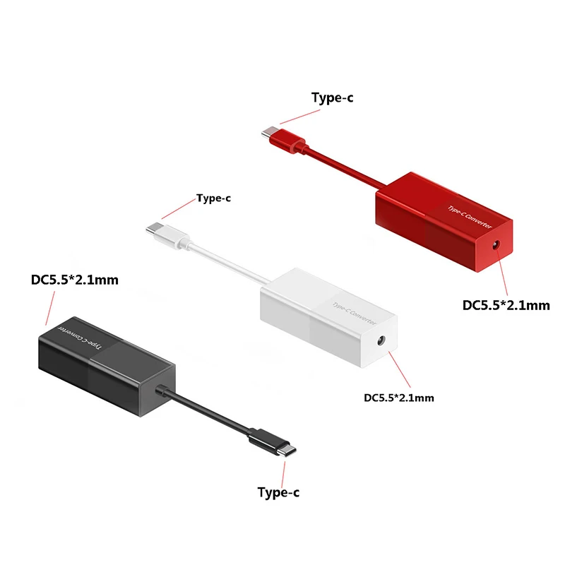 Type-C Connector Adapter Converter+6 DC Dead Charger Conversion Ports 65w For Lenovo/IBM /Dell /HP/ASUS/Sony/Acer/ BenQ/Fujitsu view 2