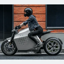 High-end luxury electric motorcycle Top Speed 200km/h lithium battery direct drive Peak Power100kw electric two-wheeled ebike