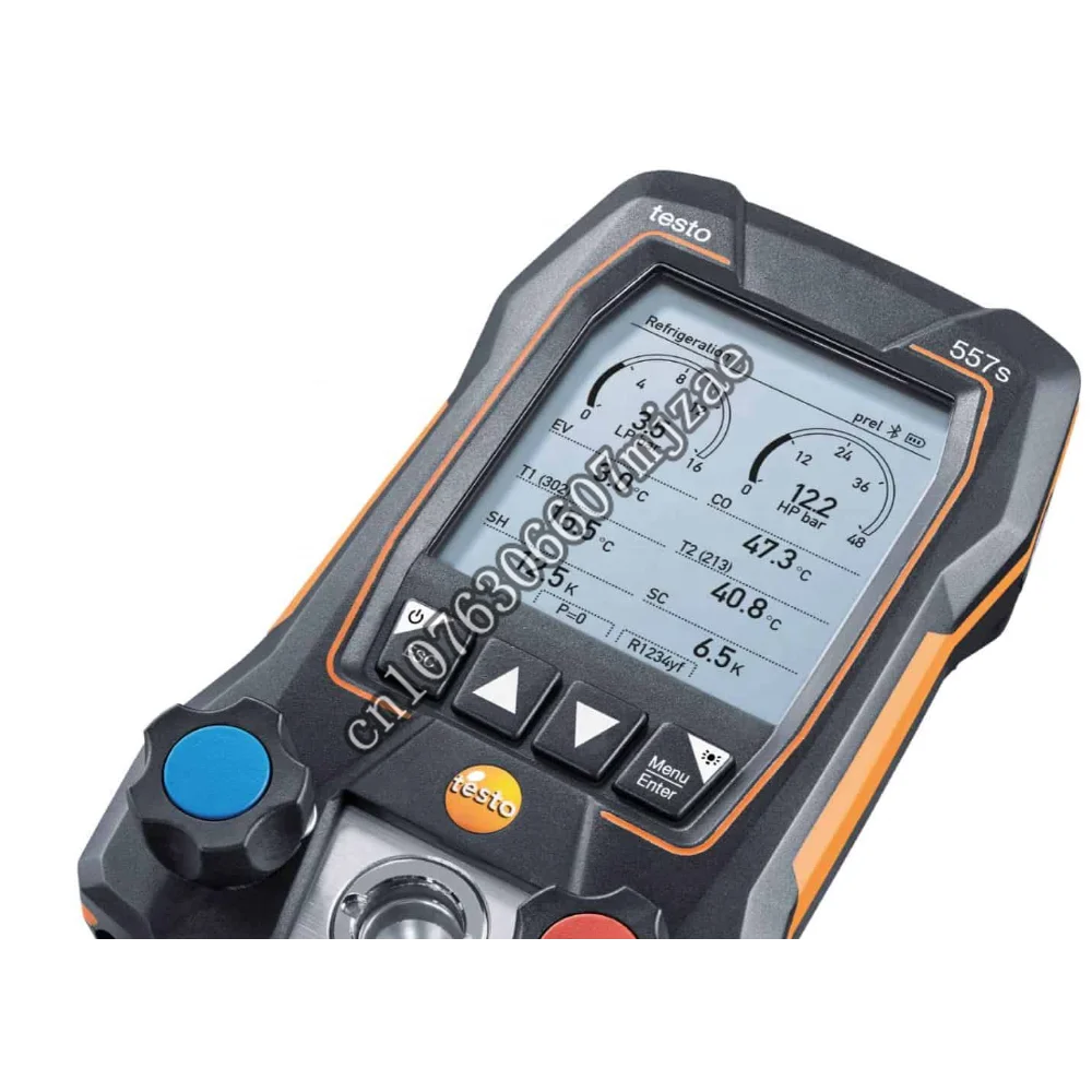 100%New Testo 557s  Smart Digital Manifold With Bluetooth And 4-way Valve Block