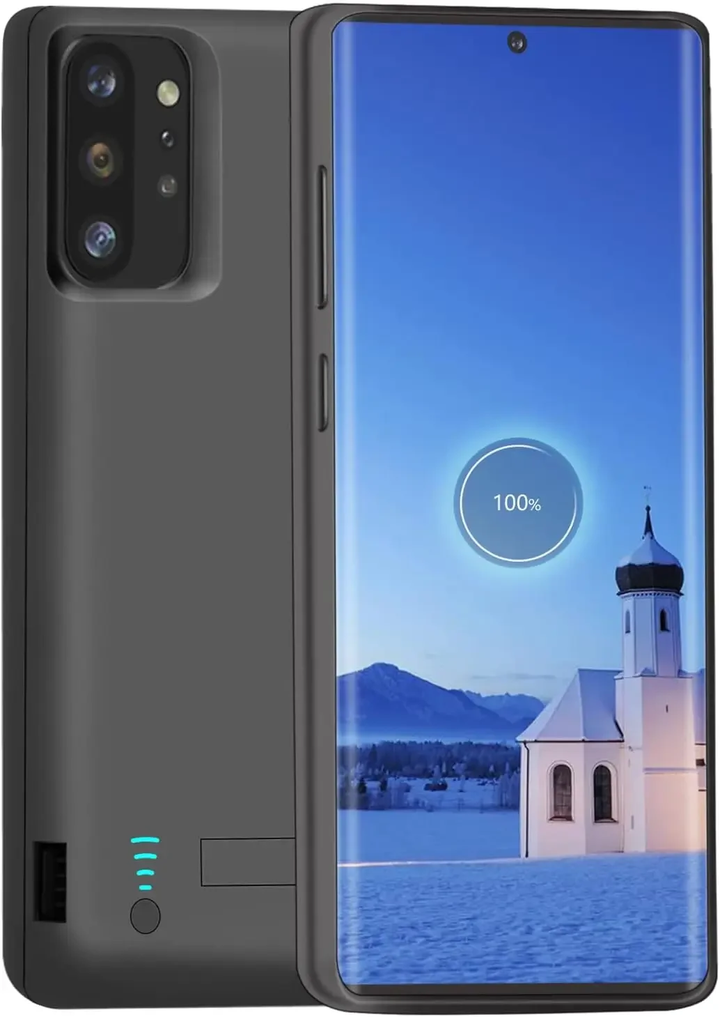 حافظة شاحن بطارية ذكية لهاتف سامسونج جالاكسي نوت 10 بلس 5G، غطاء شحن واقٍ، بطاريات باور بانك محمولة كابا فوندا