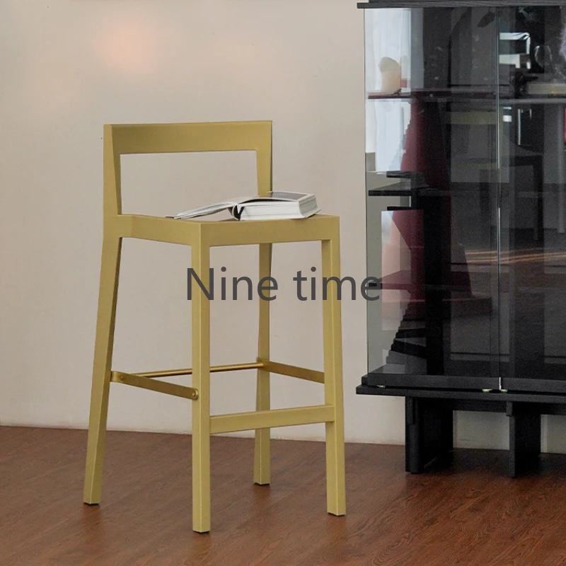 Bar Stools Vintage Chair Modern Stool Wooden Chairs Chaise Design Metal Banks Home Cafe Nordic Professional Makeup Mid Furniture