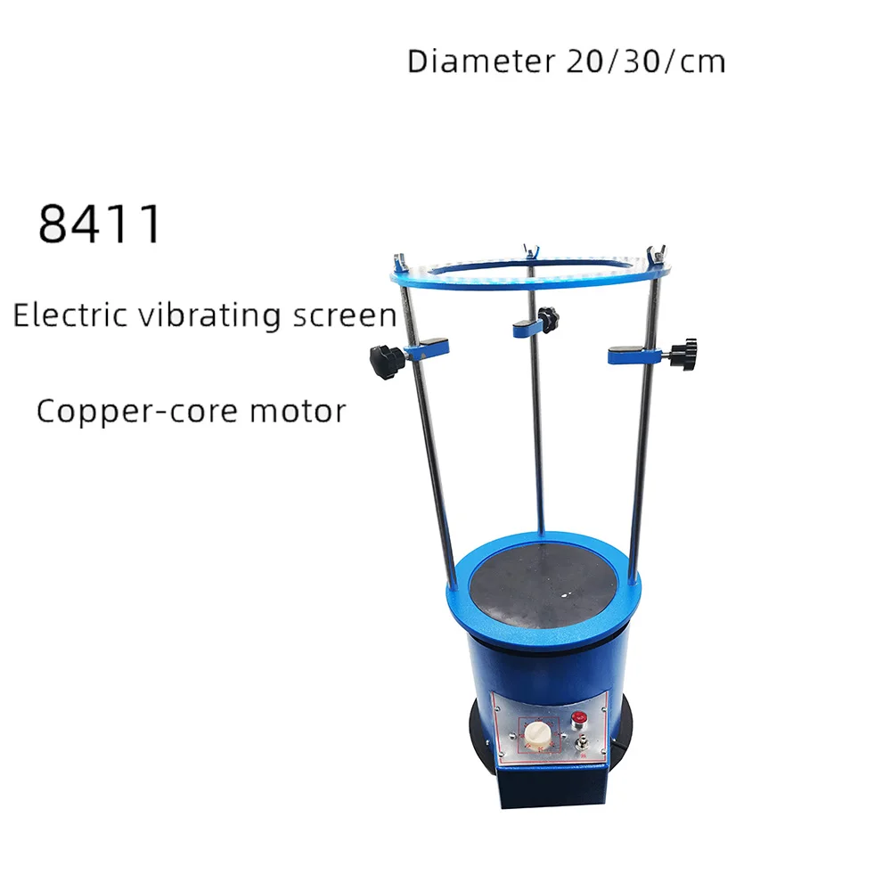 20CM Diameter 8411 Type Vibrating Screen Machine Electric Vibrating Screen Machine Sieving Shaker Machine