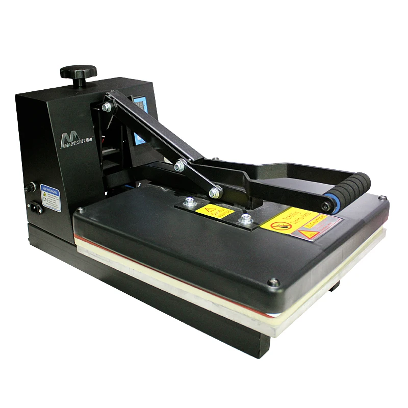 38x38cm flat heat press machine for tshirt rock MDF glass photo frame