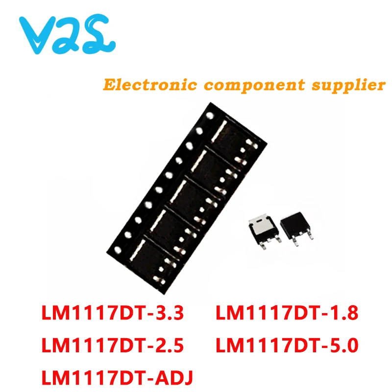 

(10pcs) 100% New LM1117DT-3.3 LM1117-3.3 L1117-33 LM1117DT TO-252 LM1117DT-1.8 LM1117DT-2.5 LM1117DT-5.0 LM1117DT-ADJ LM1117-5.0