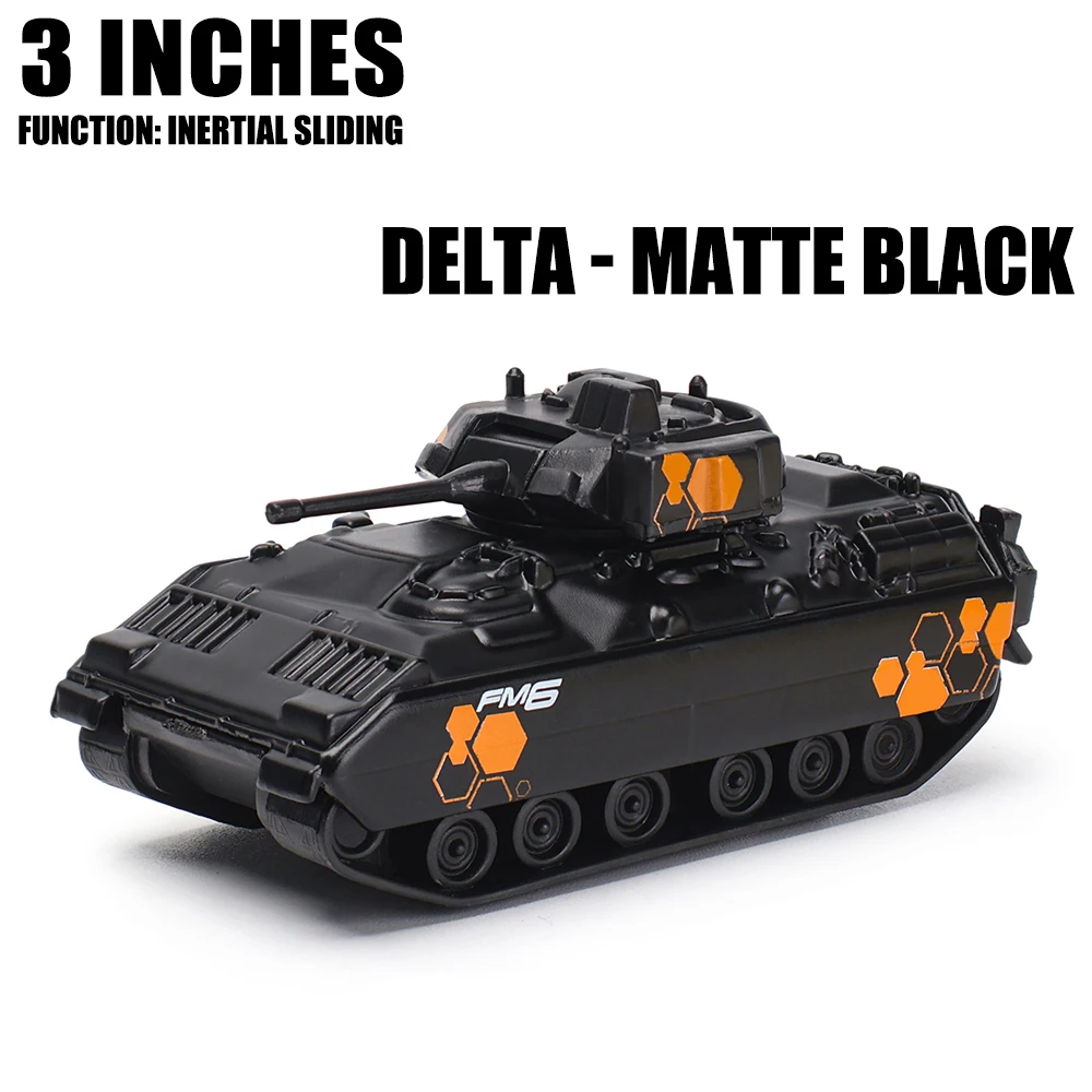 Maisto 3-inch military series model Tank armored vehicle classic static car alloy die-casting car model collection gift toy