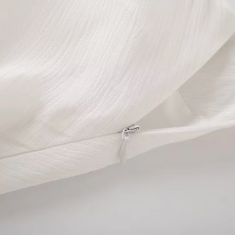 تنورة نسائية ميدي عالية الخصر من الكتان لصيف 2025 نمط غير رسمي رقيق لون نقي تنورة طويلة مريحة للتنقل تنورة على شكل حرف a