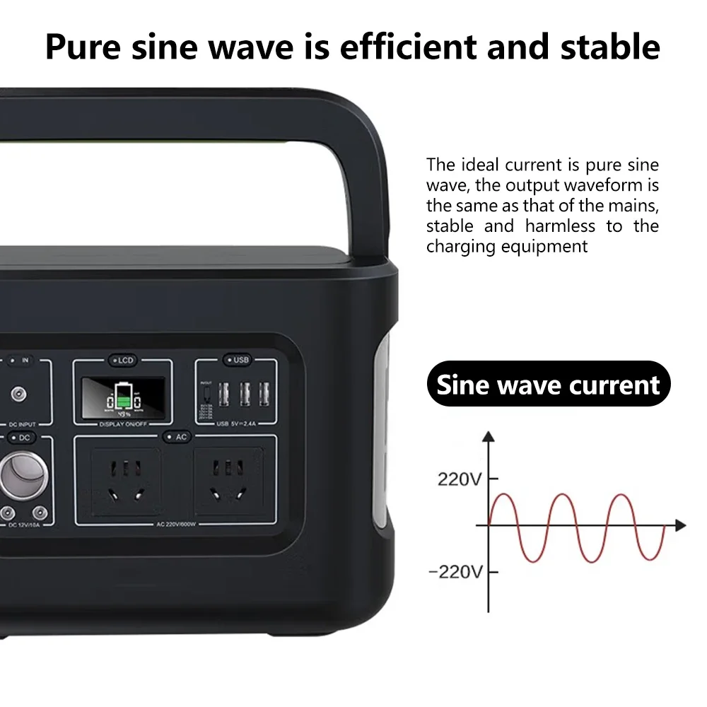 Hot sale power travel storage station 500w 88000mah lifepo4 portable charging solar power bank station 300w 500w 900w