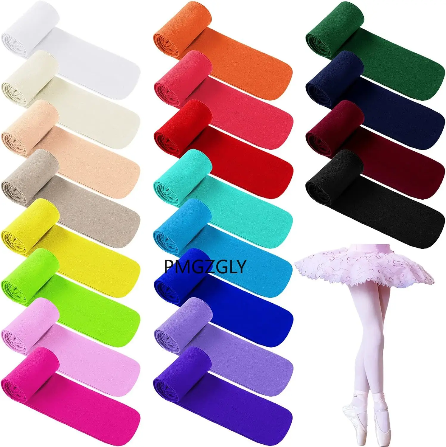 Mädchen Ballett Strumpfhosen Kleinkind Tanz Strumpfhosen mit Füßen Weiche Ballett Strumpfhosen Weiche Elastizität Strumpfhosen Groß Schuluniform Strümpfe Kostüm