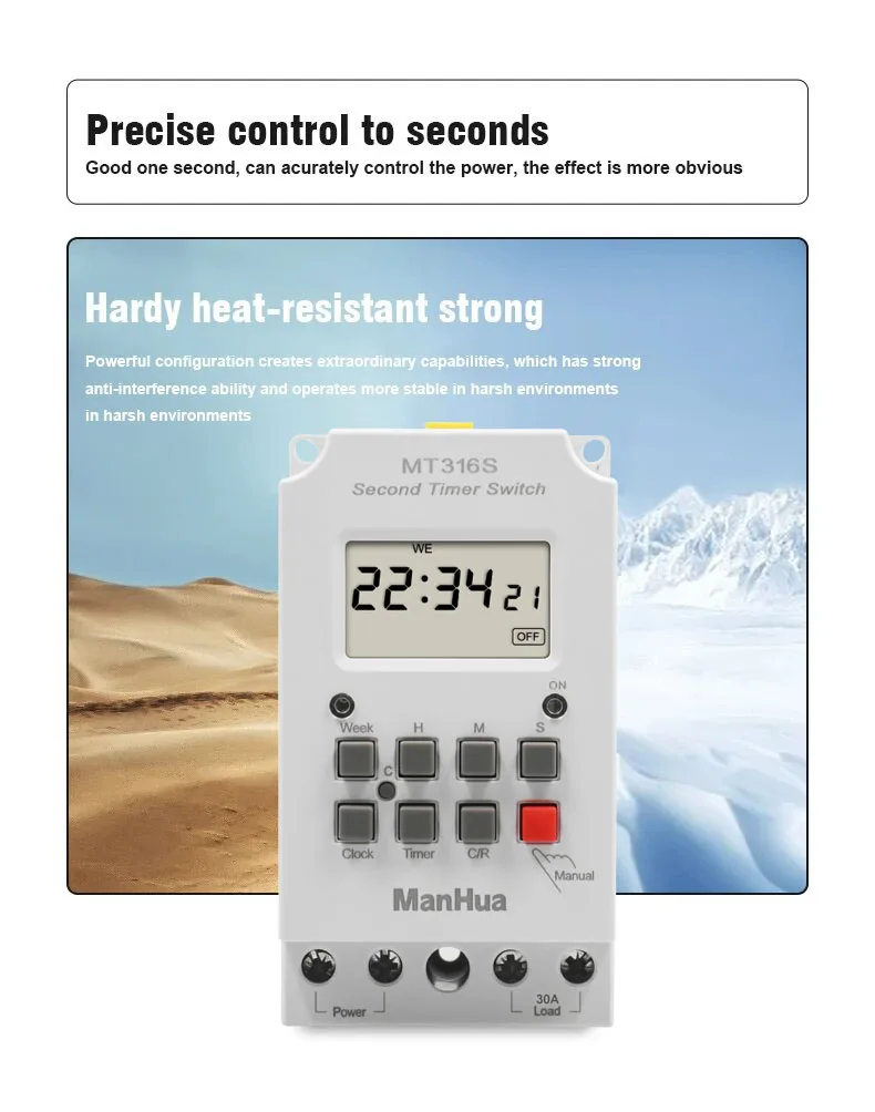 Why the ManHua MT316S Programmable Digital Time Switch Is the Smart Choice for Home and Business Automation