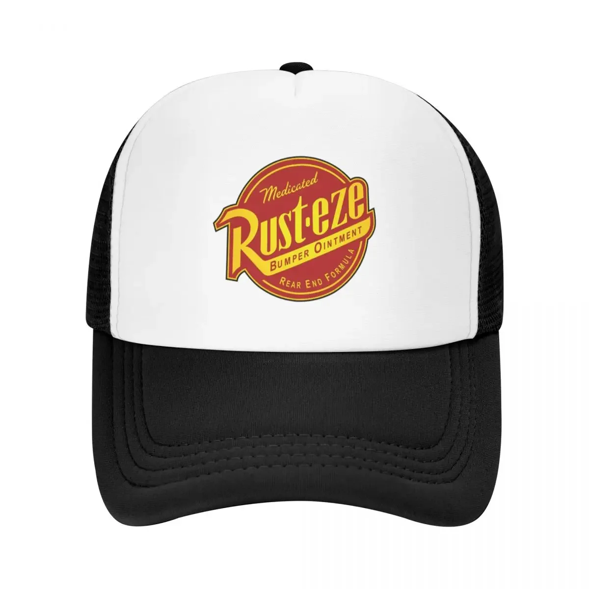 Rusteze-Gorra de béisbol con pegatina de Cars para hombre y mujer, gorro de talla grande, novedad