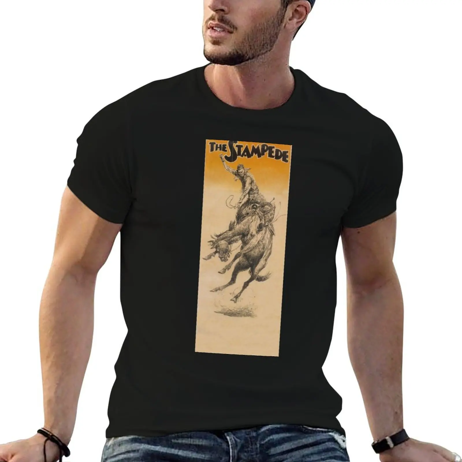 

CALGARY STAMPEDE 1919 T-Shirt t shirts for man cotton soft cotton t shirt man t shirt custom print T-Shirt