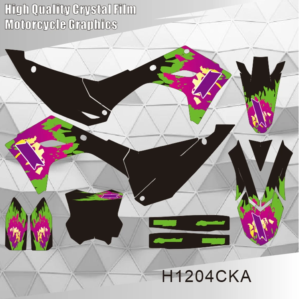 カワサキ-kx-250-kx250-2025-2026-kx-450-kx450-2024-2025-2026-グラフィックデカールステッカーオートバイ背景-h1204cka