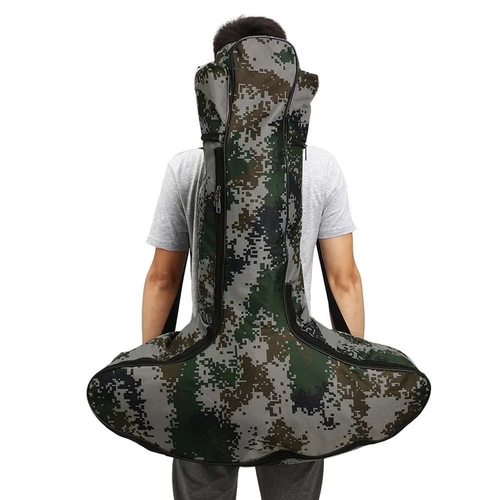 Bolsa de ballesta portátil para tiro con arco, funda de lona en forma de T para ballesta, mochila ajustable, bolsa para ballesta, caza, tiro, objetivo