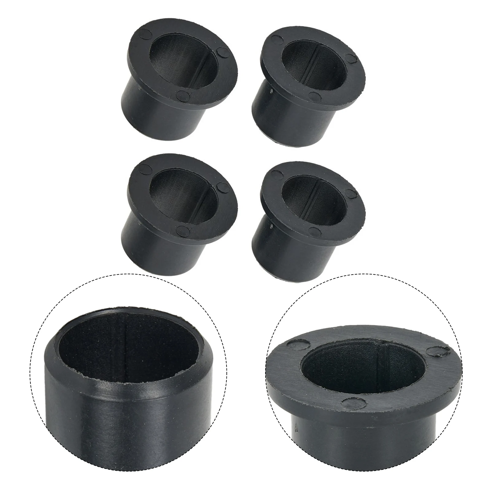 Flange Bushing Kit 4 Pieces Compatible with For Troy-Bilt For Cadet 741-0660A 941-0660 741-0516A LT1042 SLT1550