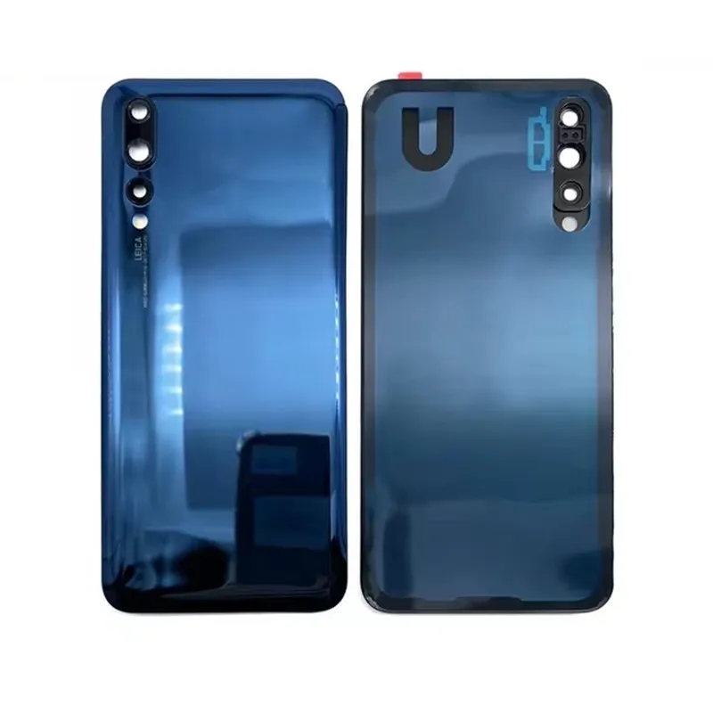 Back Glass Cover For Huawei P20 Pro Battery Cover Back Case Door + Camera Lens Sensor P20 Pro Back Cover CLT-L09 CLT-L29 image 4