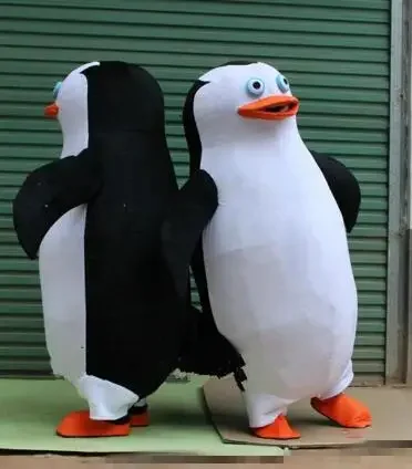 Weihnachten Heißer Verkauf Pinguin Maskottchen Kostüm Erwachsene Größe Pinguin Outfit Kleidung Werbung Karneval Halloween Weihnachten Ostern