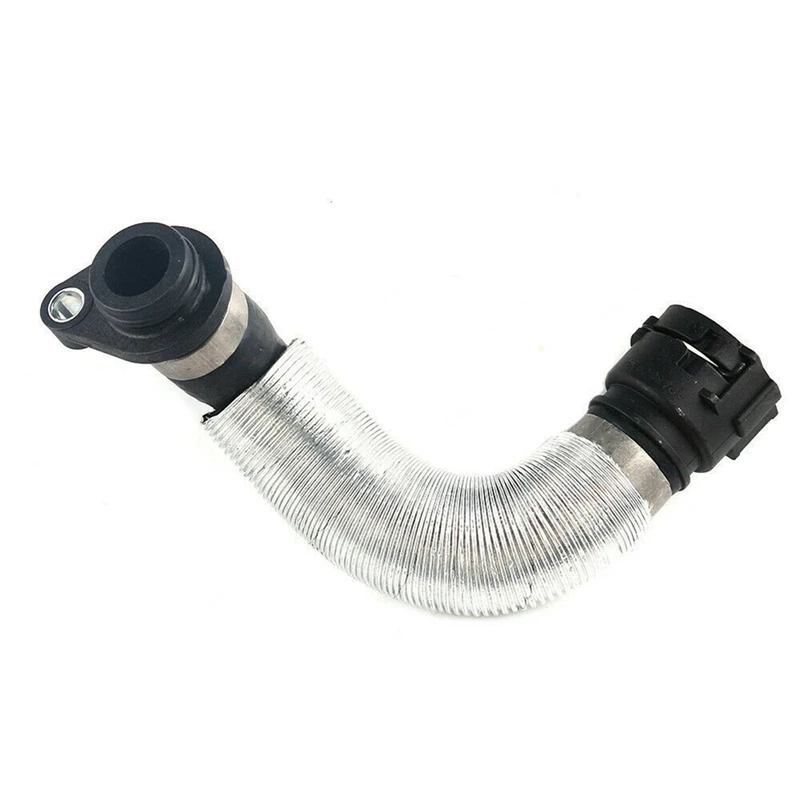 2 Piece Radiator Coolant Hose Water Pipe Black 11537572159 For BMW X1 Z4 E88 E87 E82