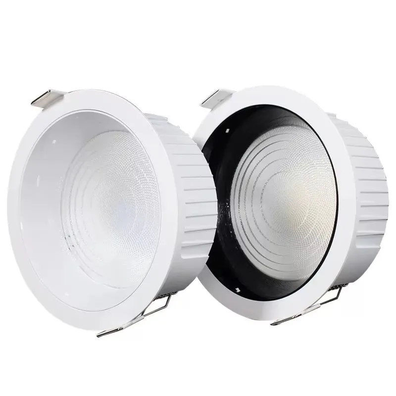 

Встраиваемый антибликовый светодиодный светильник COB 10W15W18W24W с регулируемой яркостью 85-265V Потолочный светильник Точечный светильник 12 Вт 15 Вт для дома, гостиной, спальни Lig