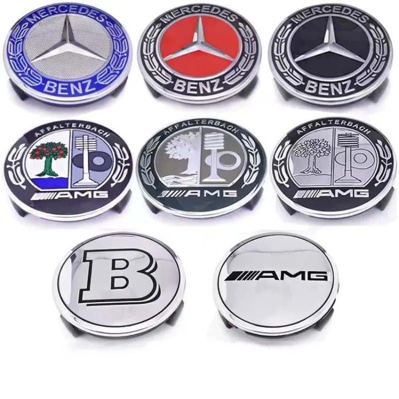 Mercedes Benz Flat Hood Bonnet Logo Emblem Badge accessori per automobili G350 G500 G55 G63 G65 Star