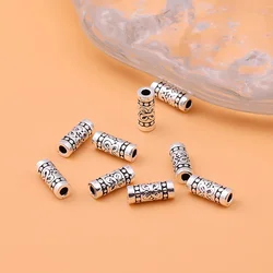 5PCS 925 sterling silver for old beads loose beads handmade diy beaded material bracelet necklace jewelry accessories