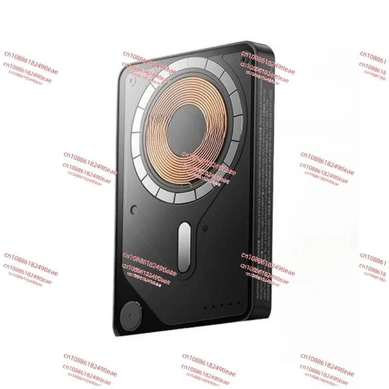 

Transparent magnetic power bank ultra-thin wireless fast charging, suitable for Apple mobile phone mobile power supply