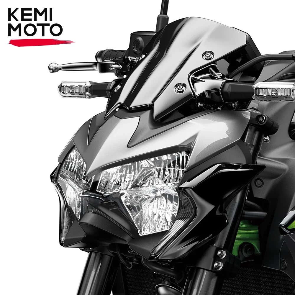 Z900 Z400 Motorcycle Headlight For KAWASAKI Z250 Z650 KLR650 ZR1000 H2 2019 2023 Faro Waterproof Highlights Light Assembly