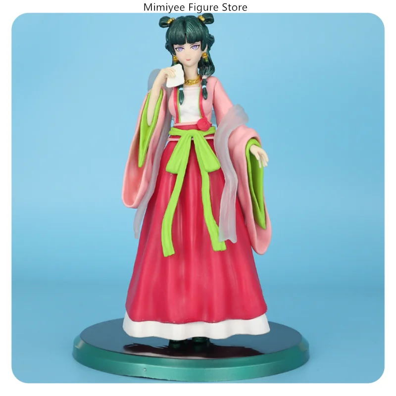 18,5 CM Figurka Anime Apothecary Diaries Maomao, stojąca, dekoracja na biurko, statuetka kolekcjonerska, ozdoba, zabawka, prezent