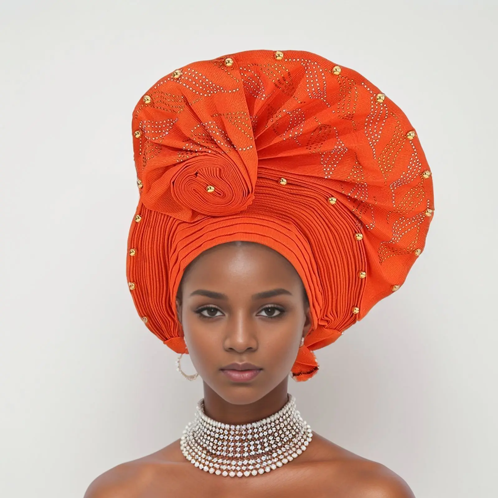 Bonnet hijab turbante mujer bandana auto gele headtie já feito gele nigeriano headwrap africano sego headtie casamento chapelaria