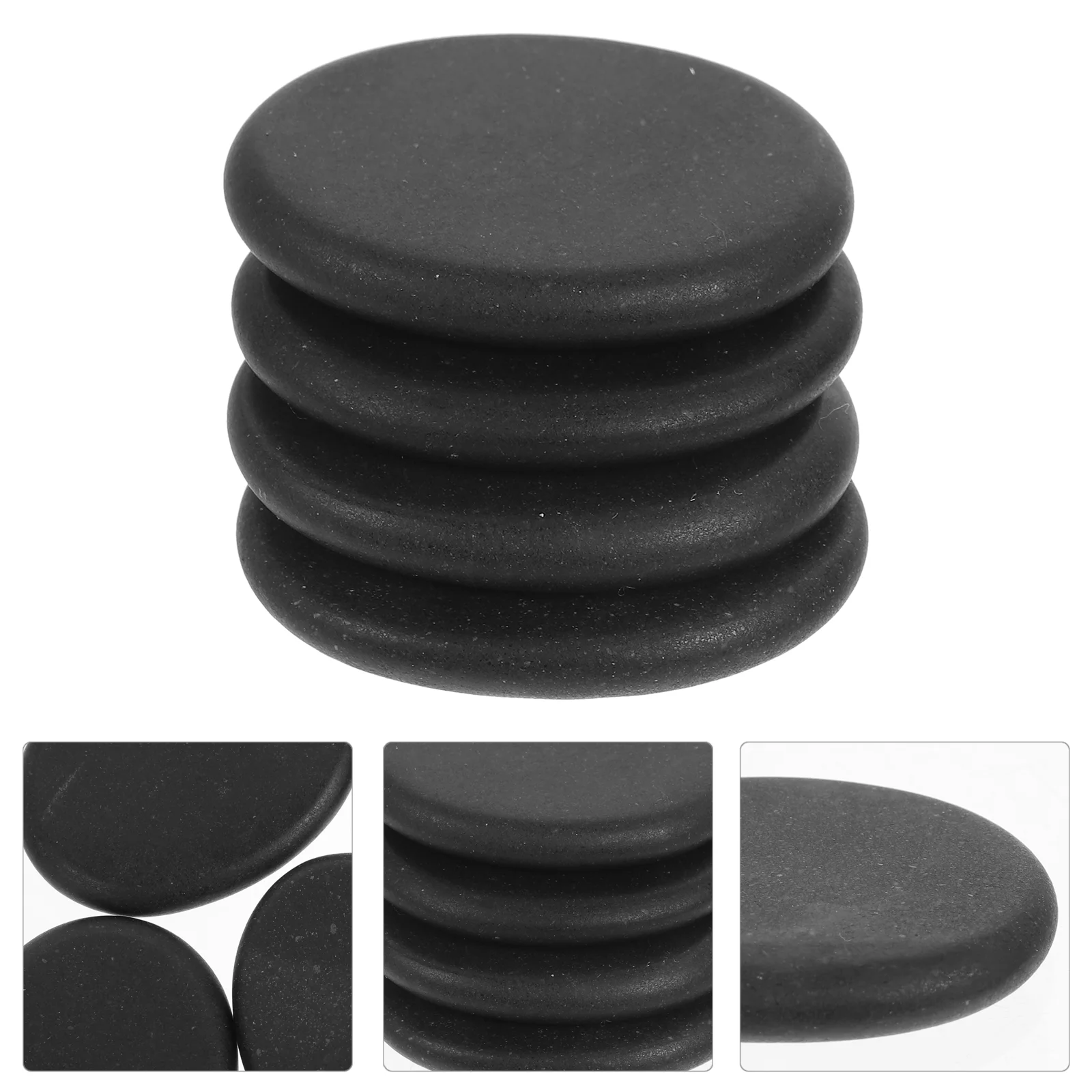 

10 Pcs Massage Energy Stone Stones Heater Portable Volcanic Hot SPA for Essential Oil Body Massager