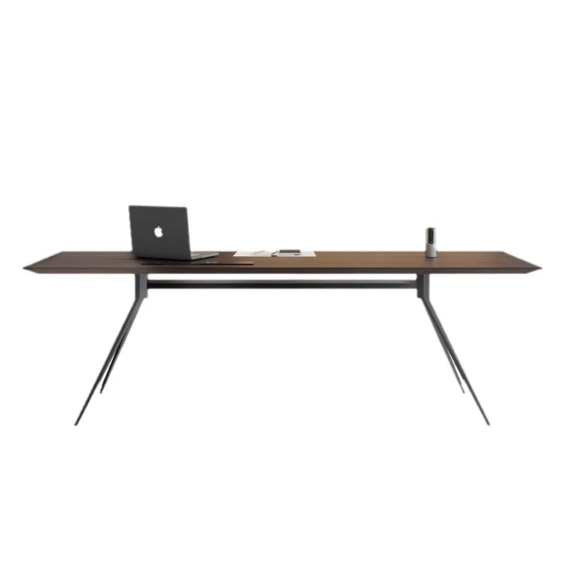 

Italian light luxury modern home executive desk computer table desk desktop living room large long desk