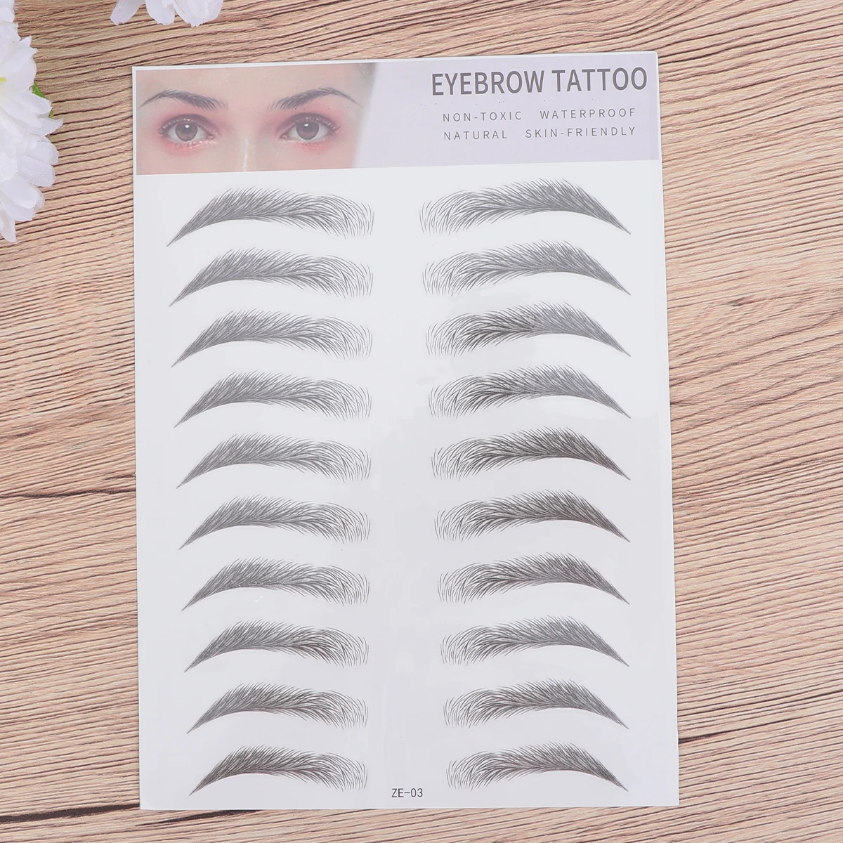 2 stuks wenkbrauwstickers kunstmatige wenkbrauwtransferkit wenkbrauwen trimgereedschap stencils voor mannen vrouwen tijdelijk gemakkelijk te gebruiken lang