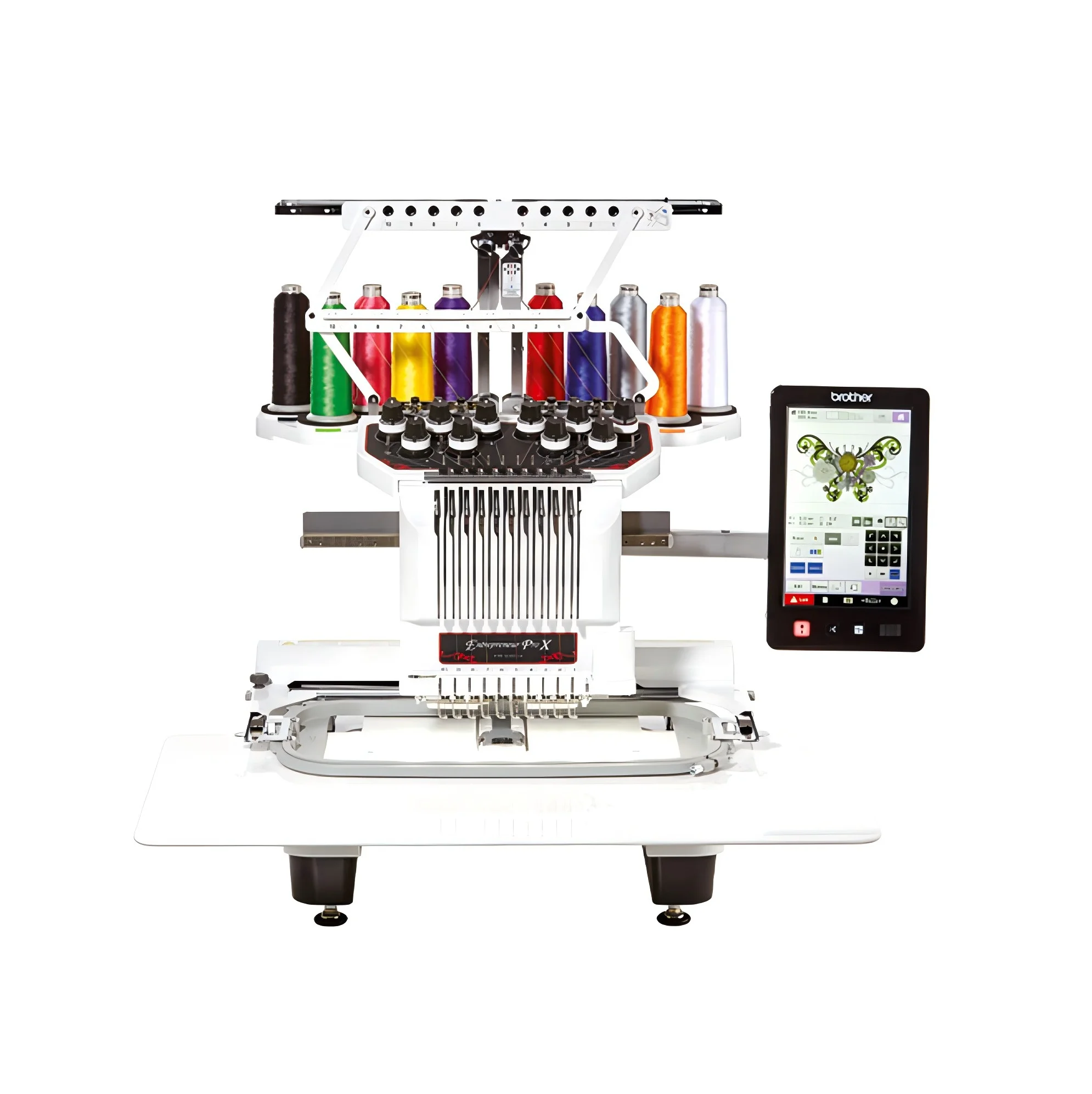 Programmable Janome Industrial 15   Smart Single Head Computerized Embroidery Machine Brother Embroidery Machine Pr1050x