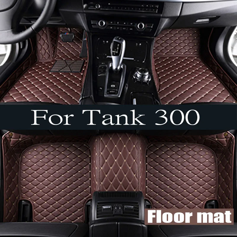 

Great Wall GWM WEY Tank 300 2022 2023 2024 Car Accessories Cargo Liner Specialized TPE Trunk Floor Mat Waterproof Durable Carpet