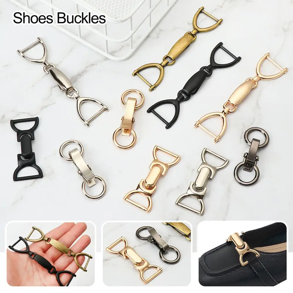 New Fashion Garment Hardware Belt Buckle Shoes Buckles Metal Shoe Chain DIY Shoes Bag Metal Buckles