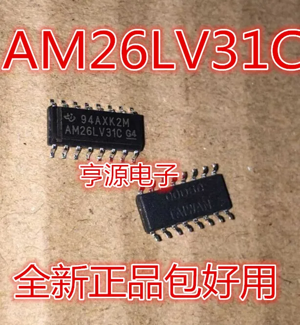 10PCS AM26LV31C AM26LV31CDR AM26LV31EI  AM26LV31EIDR IC SOP-16