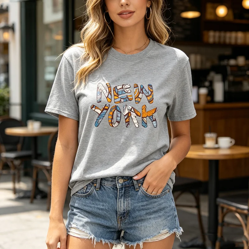 T-shirt Street Style New York - Street Style New York Fashion avis et prix