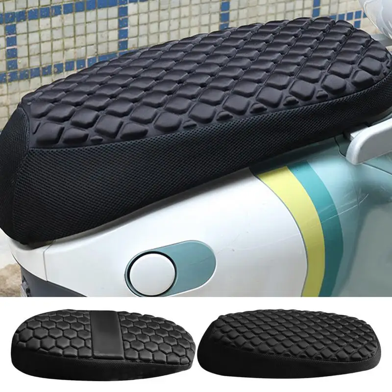 Motorcycle Seat Cushion Rear Seat Cushion High Elasticity Comfortable Seat Cushions Non-Breaking Motorcycle Accessories