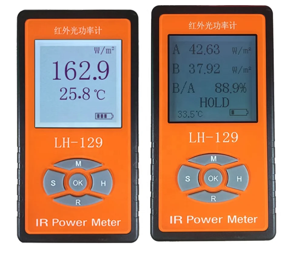 LH-129 Infrared Irradiometer Infrared Tester Infrared Led Lamp Dynamometer Illumination Photometer