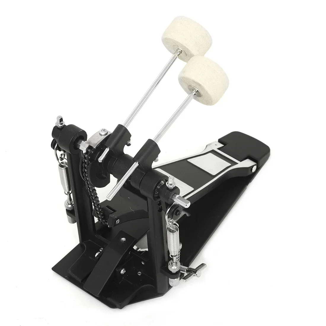 IRIN Drum Kit Dual Driver Pedal Mallet Drums Aluminum Single Chain Pedal Professional Percussion Instrument Parts&Accessories