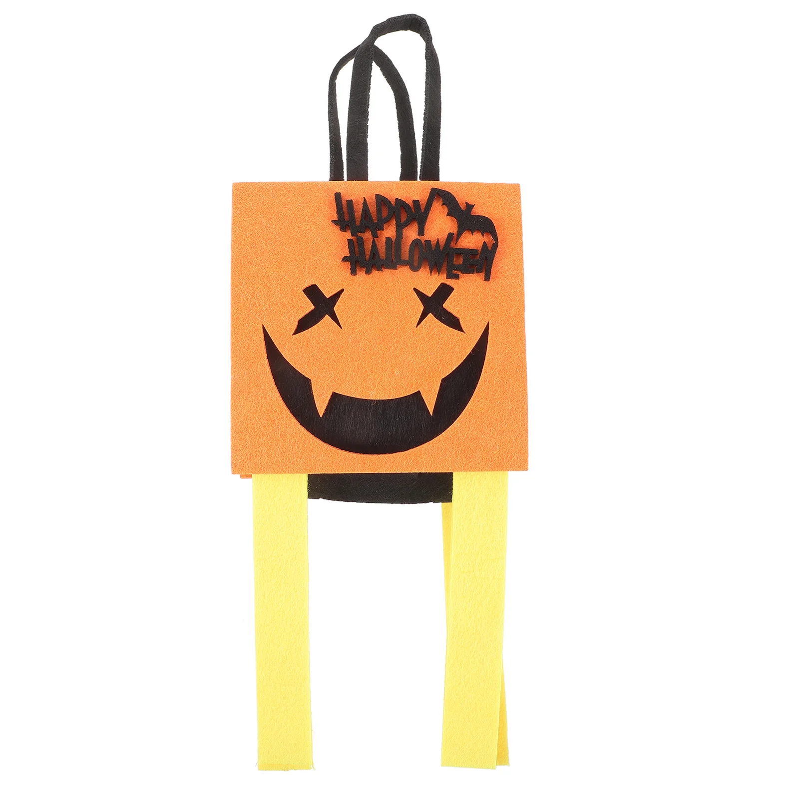 

Halloween Felt Candy Bag Safe Non-Polluting Kids Tote Bag Moderate Size Party Favor Goodie Treat Gift Pouch Halloween Pouch