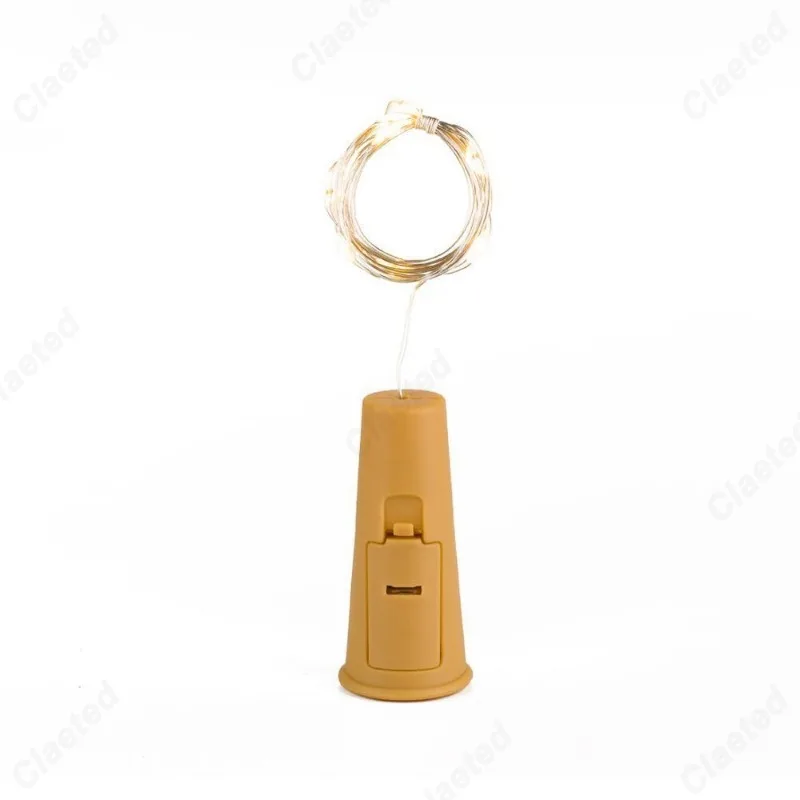 LED Solar Wijnflessenstop Koperdraad Lichtslinger Bruiloft Festival Decoratie Sfeer Wijnfles Licht