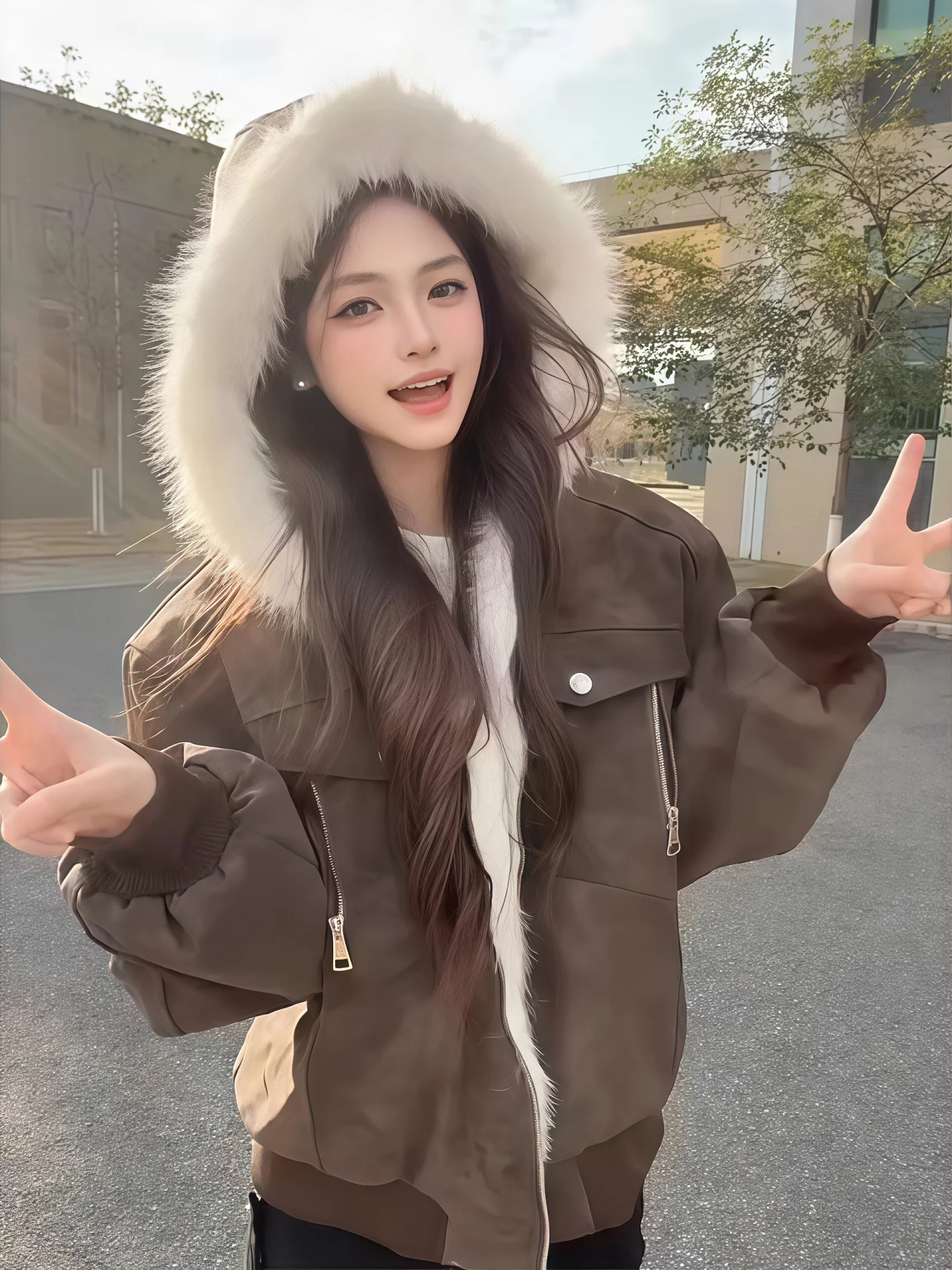 

Мужская зимняя утепленная куртка Cleanfit из искусственной кожи с воротником, хлопковая рабочая одежда, короткий рукав, на молнии, теплая, молодежная