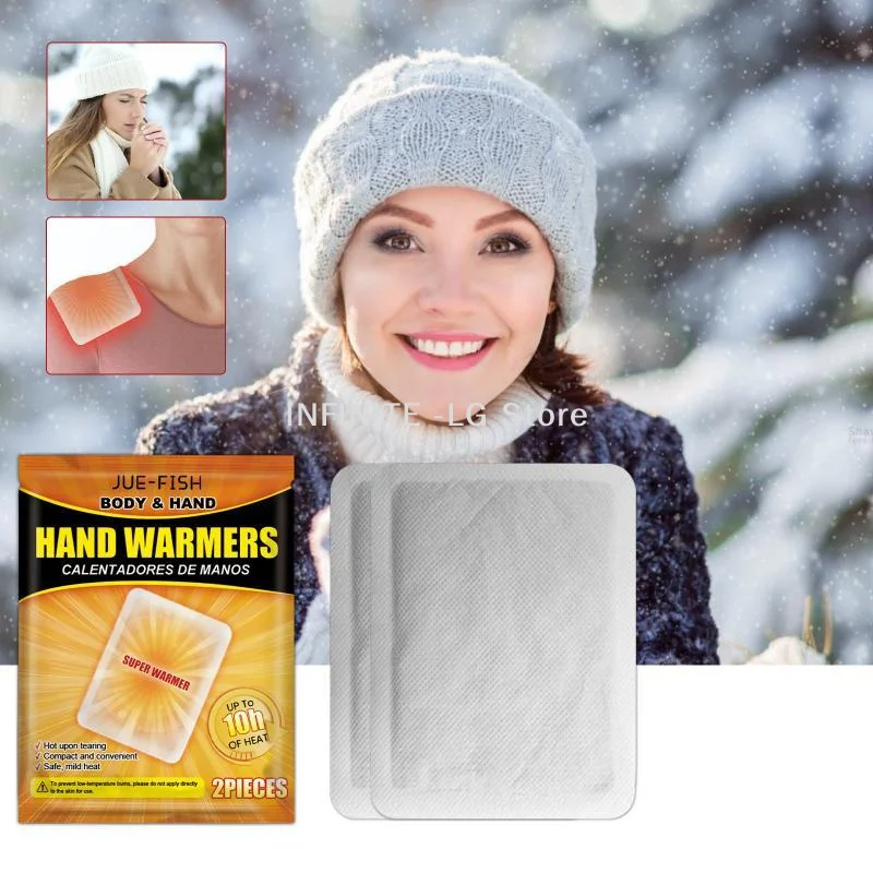 1/2/10pcs Per Box Hand Warmers Safe Fast Heating Convenient For Travel Daily Heating Patch Essential In Winter Warming Supplies