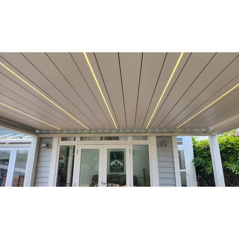 Stylish Poolside Aluminum Pergola Sunshade Insulation Space Saving Durable Pergola