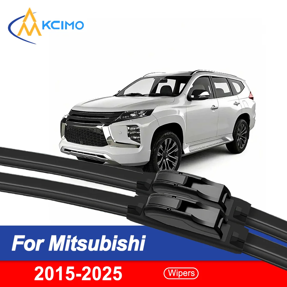 

Heavy-Duty Flat Wipers for Mitsubishi Pajero Sport 2015 - 2025 – Silent Operation, Durable Edge, Designed for Mitsubishi